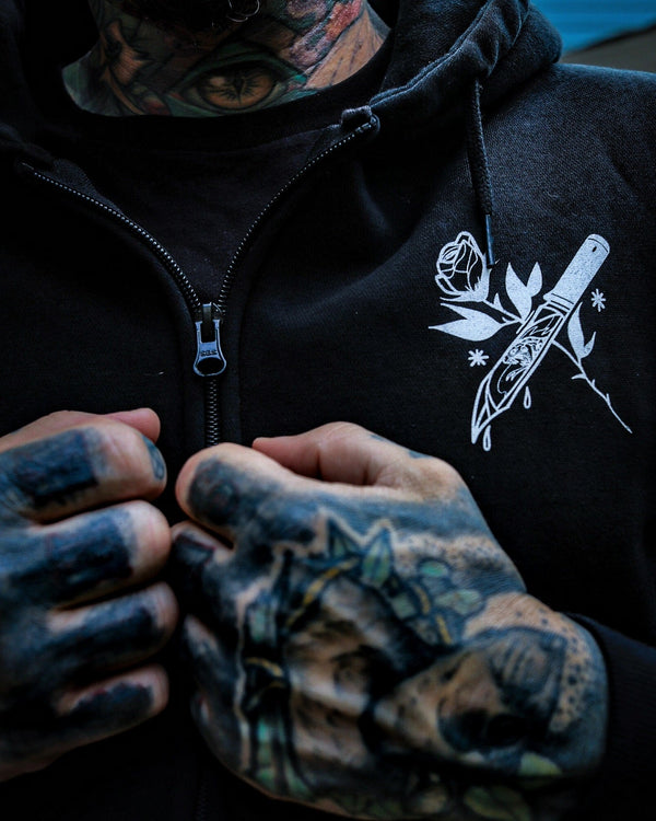 Death Moth Hoodie - INKVADER