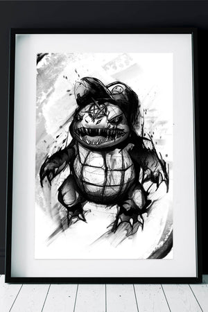 DOOMED BULBA Print A3 - INKVADER