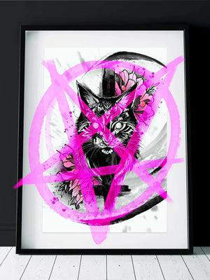 Catastrophe Burn Print A4 - INKVADER