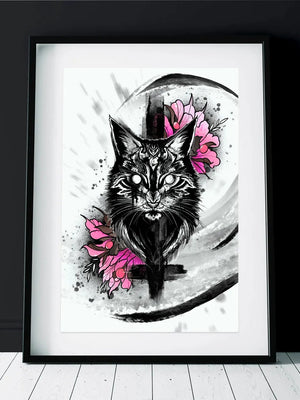 Catastrophe Burn Print A4 - INKVADER