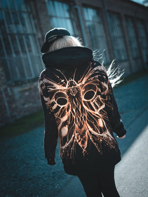 Demon Moth Hoodie - INKVADER