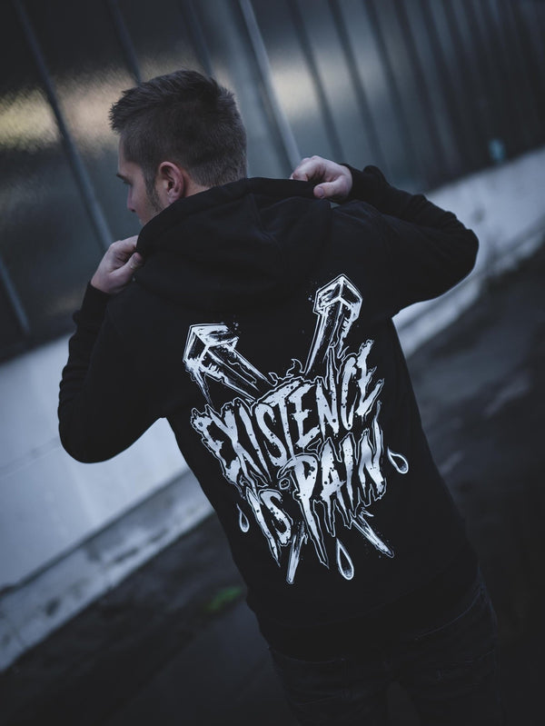 Existence is Pain Hoodie - Inkvader