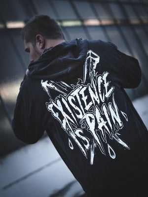 Existence is Pain Vintage Hoodie - Inkvader