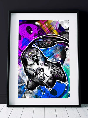 Limited INKdivie A3 Print 14/15 - INKVADER