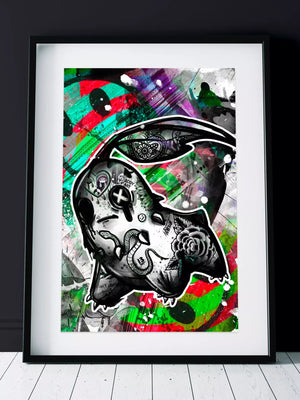Limited INKdivie A3 Print 15/15 - INKVADER