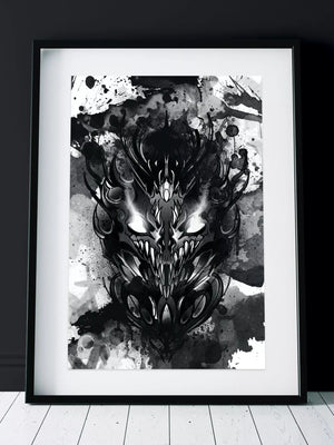 My Demons Print A3 - INKVADER