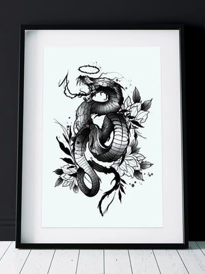 Nightmares A4 Print Limited - INKVADER
